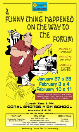 a funny thing happened on the way to the forum