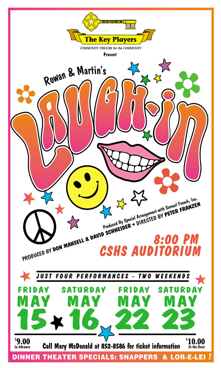 rowan and martins laugh in