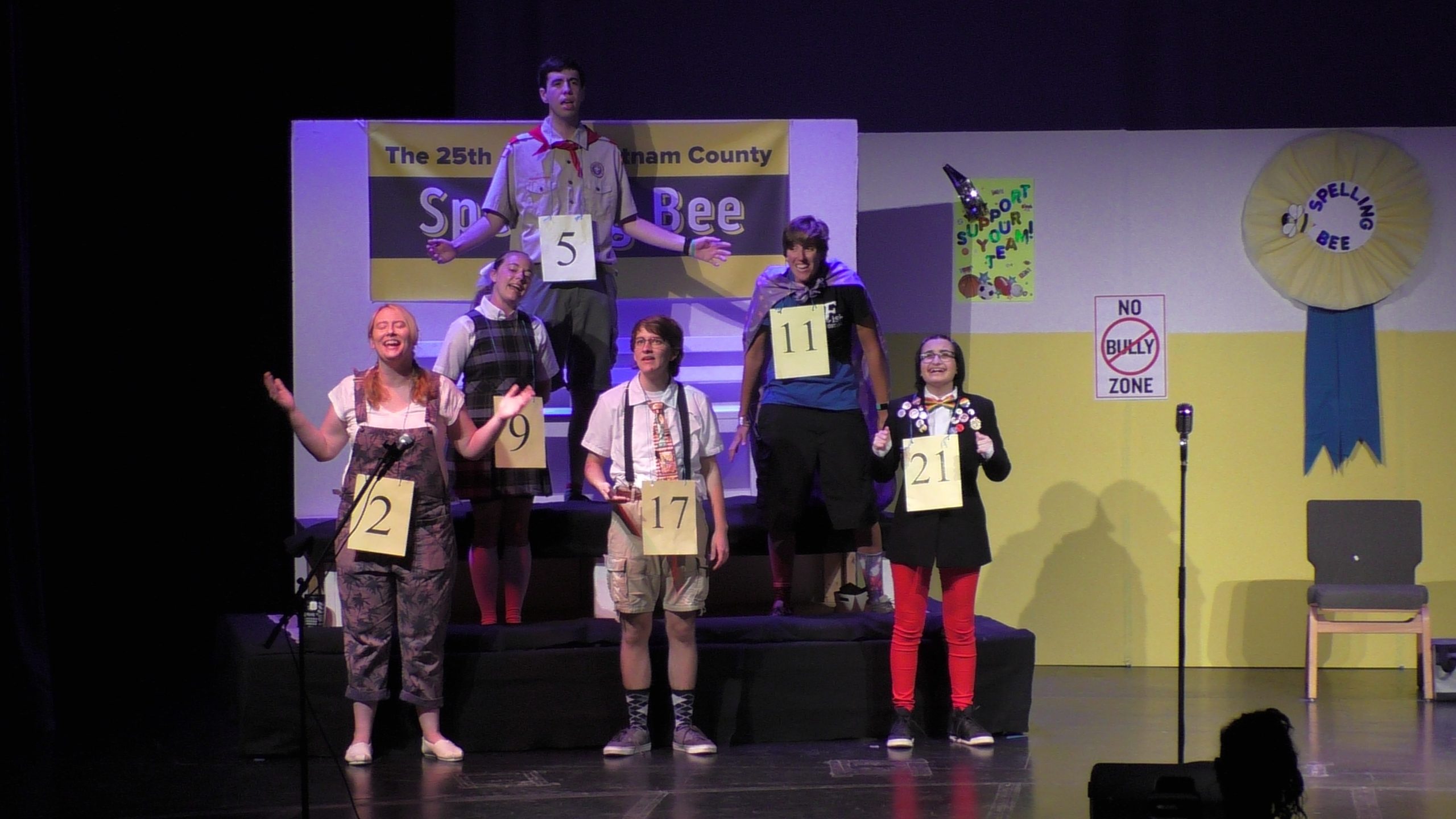 Putnam County Spelling Bee photo of cast