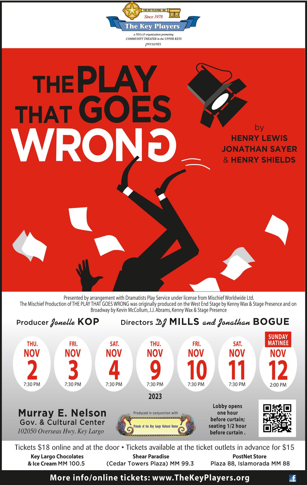 Poster for The Play That Goes Wrong