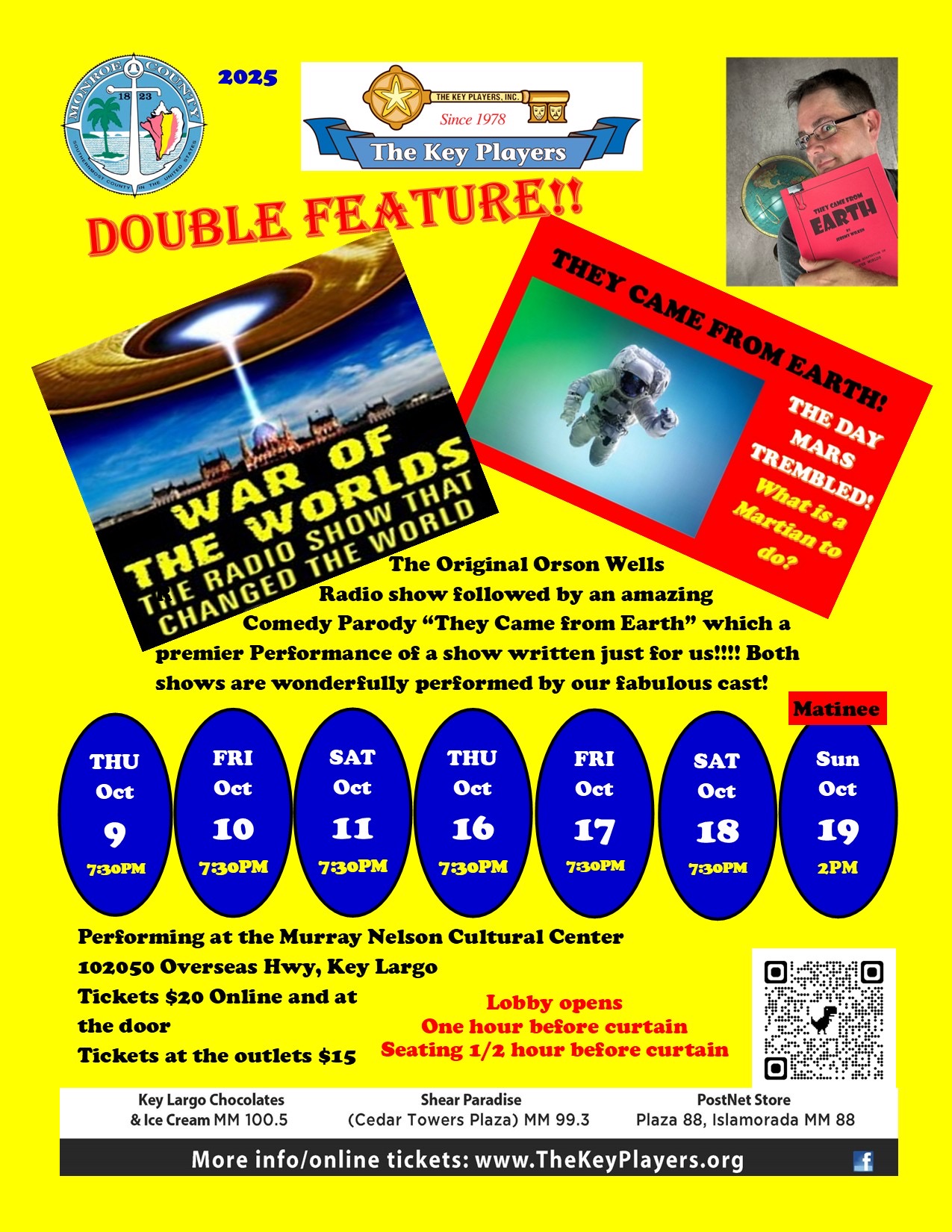 War of The Worlds show poster